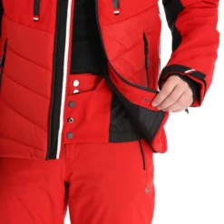 Luhta, Ahvennus Ski-jas Heren Cranberry Rood -XUEFENG EXTREME OUTFIT luhta ahvennus aa jas gevoerd heren cranberry rood 22luhta131v2 BI 08
