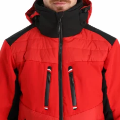 Luhta, Ahvennus Ski-jas Heren Cranberry Rood -XUEFENG EXTREME OUTFIT luhta ahvennus aa jas gevoerd heren cranberry rood 22luhta131v2 BI 10