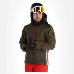 Luhta, Ahvennus Ski-jas Heren Dark Olive Groen -XUEFENG EXTREME OUTFIT luhta ahvennus aa jas gevoerd heren dark olive groen 22luhta131v1 BI 04