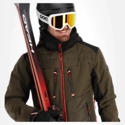 Luhta, Ahvennus Ski-jas Heren Dark Olive Groen -XUEFENG EXTREME OUTFIT luhta ahvennus aa jas gevoerd heren dark olive groen 22luhta131v1 BI 05