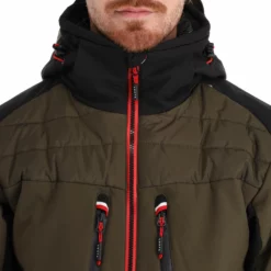 Luhta, Ahvennus Ski-jas Heren Dark Olive Groen -XUEFENG EXTREME OUTFIT luhta ahvennus aa jas gevoerd heren dark olive groen 22luhta131v1 BI 10