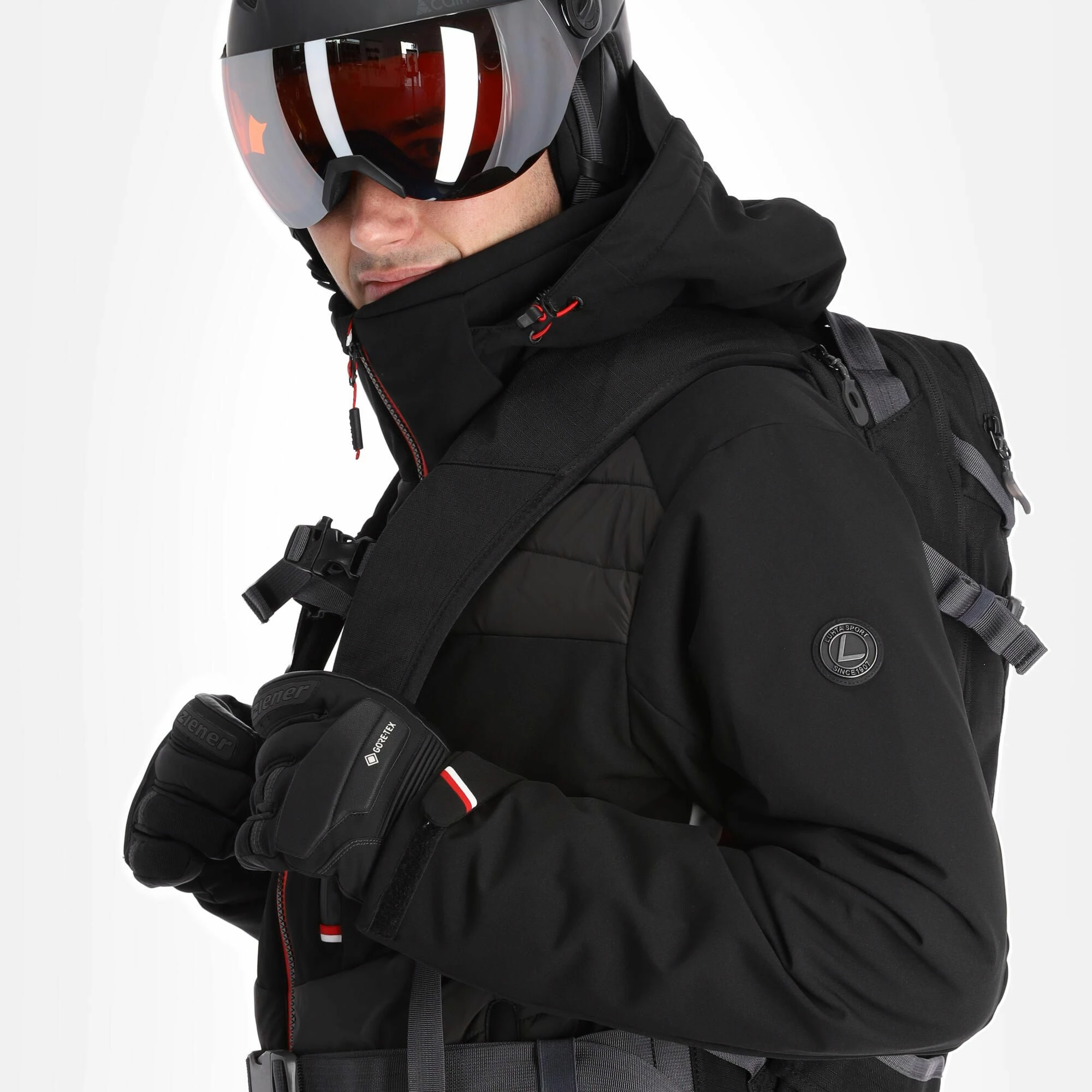 Luhta, Ahvennus Ski-jas Heren Zwart 6 Luhta, Ahvennus Ski-jas Heren Zwart - Afbeelding 4