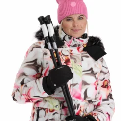 Luhta, Annala Ski-jas Dames Print Multicolor -XUEFENG EXTREME OUTFIT luhta annala aa jas gevoerd dames print multicolor 22luhta129v1 BI 05