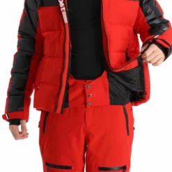 Luhta, Aska Ski-jas Heren Cranberry Rood -XUEFENG EXTREME OUTFIT luhta aska aa jas gevoerd heren cranberry rood 22luhta133v2 BI 12
