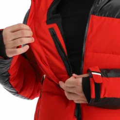 Luhta, Aska Ski-jas Heren Cranberry Rood -XUEFENG EXTREME OUTFIT luhta aska aa jas gevoerd heren cranberry rood 22luhta133v2 BI 15