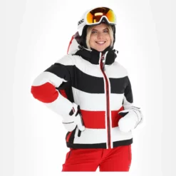 Luhta, Hallela Ski-jas Dames Optic Wit -XUEFENG EXTREME OUTFIT luhta hallela aa jas gevoerd dames optic wit 22luhta120v4 BI 04