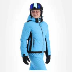 Luhta, Hallela Ski-jas Dames Sky Blauw -XUEFENG EXTREME OUTFIT luhta hallela aa jas gevoerd dames sky blauw 22luhta120v3 BI 04