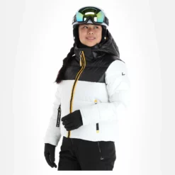 Luhta, Hanhivaara Ski-jas Dames Optic Wit -XUEFENG EXTREME OUTFIT luhta hanhivaara aa jas gevoerd dames optic wit 22luhta130v2 BI 04