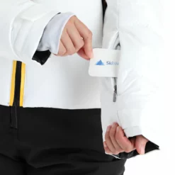 Luhta, Hanhivaara Ski-jas Dames Optic Wit -XUEFENG EXTREME OUTFIT luhta hanhivaara aa jas gevoerd dames optic wit 22luhta130v2 BI 09