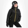 Luhta, Hanhivaara Ski-jas Dames Zwart -XUEFENG EXTREME OUTFIT luhta hanhivaara aa jas gevoerd dames zwart 22luhta130v1 BI 02