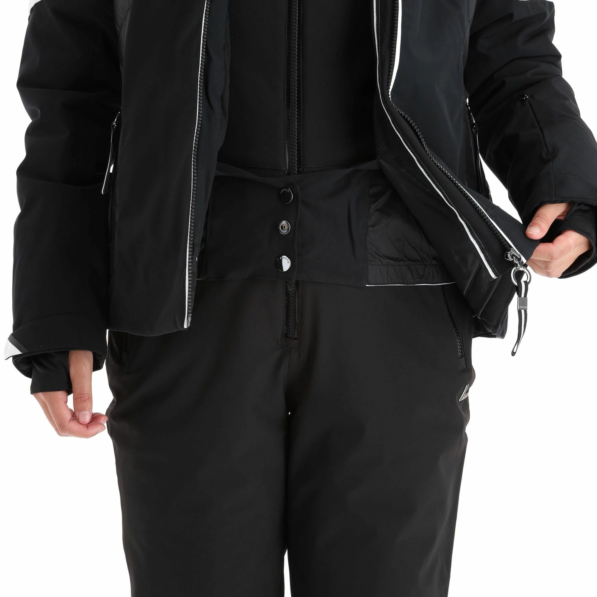 Luhta, Hietanen Ski-jas Dames Zwart 9 Luhta, Hietanen Ski-jas Dames Zwart - Afbeelding 7