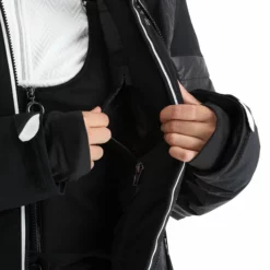 Luhta, Hietanen Ski-jas Dames Zwart 21 Luhta, Hietanen Ski-jas Dames Zwart -XUEFENG EXTREME OUTFIT luhta hietanen aa jas gevoerd dames zwart 22luhta117v3 BI 09