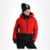 Luhta, Hookana Ski-jas Dames Cranberry Rood -XUEFENG EXTREME OUTFIT luhta hookana aa jas gevoerd dames cranberry rood 22luhta118v1 BI 02