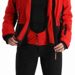 Luhta, Hookana Ski-jas Dames Cranberry Rood -XUEFENG EXTREME OUTFIT luhta hookana aa jas gevoerd dames cranberry rood 22luhta118v1 BI 09