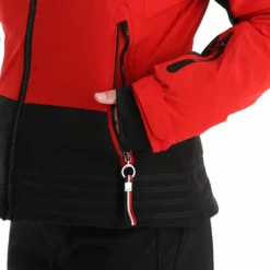 Luhta, Hookana Ski-jas Dames Cranberry Rood -XUEFENG EXTREME OUTFIT luhta hookana aa jas gevoerd dames cranberry rood 22luhta118v1 BI 11