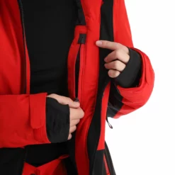 Luhta, Hookana Ski-jas Dames Cranberry Rood -XUEFENG EXTREME OUTFIT luhta hookana aa jas gevoerd dames cranberry rood 22luhta118v1 BI 12