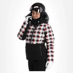 Luhta, Kaarto Ski-jas Dames Dark Blauw -XUEFENG EXTREME OUTFIT luhta kaarto aa jas gevoerd dames dark blauw 22luhta123v1 BI 04