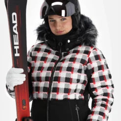 Luhta, Kaarto Ski-jas Dames Dark Blauw -XUEFENG EXTREME OUTFIT luhta kaarto aa jas gevoerd dames dark blauw 22luhta123v1 BI 05