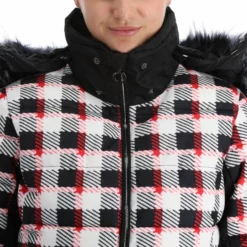 Luhta, Kaarto Ski-jas Dames Dark Blauw -XUEFENG EXTREME OUTFIT luhta kaarto aa jas gevoerd dames dark blauw 22luhta123v1 BI 08