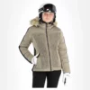 Luhta, Kaavi Ski-jas Dames Beige -XUEFENG EXTREME OUTFIT luhta kaavi aa jas gevoerd dames beige 22luhta124v2 BI 02
