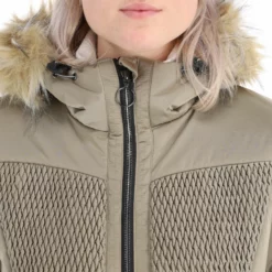 Luhta, Kaavi Ski-jas Dames Beige -XUEFENG EXTREME OUTFIT luhta kaavi aa jas gevoerd dames beige 22luhta124v2 BI 07