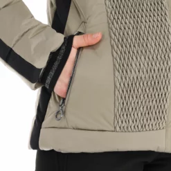 Luhta, Kaavi Ski-jas Dames Beige -XUEFENG EXTREME OUTFIT luhta kaavi aa jas gevoerd dames beige 22luhta124v2 BI 08