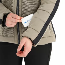 Luhta, Kaavi Ski-jas Dames Beige -XUEFENG EXTREME OUTFIT luhta kaavi aa jas gevoerd dames beige 22luhta124v2 BI 09