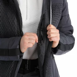 Luhta, Kaavi Ski-jas Dames Lead Grijs -XUEFENG EXTREME OUTFIT luhta kaavi aa jas gevoerd dames lead grijs 22luhta124v1 BI 07