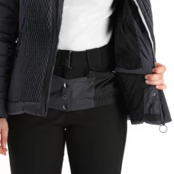 Luhta, Kaavi Ski-jas Dames Lead Grijs -XUEFENG EXTREME OUTFIT luhta kaavi aa jas gevoerd dames lead grijs 22luhta124v1 BI 09