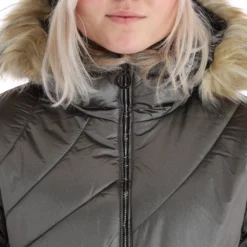 Luhta, Kanavansuu Ski-jas Dames Beige -XUEFENG EXTREME OUTFIT luhta kanavansuu aa jas gevoerd dames beige 22luhta125v1 BI 07