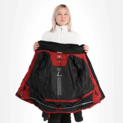 Luhta, Katinen Ski-jas Dames Cranberry Rood -XUEFENG EXTREME OUTFIT luhta katinen aa jas gevoerd dames cranberry rood 22luhta126v1 BI 05