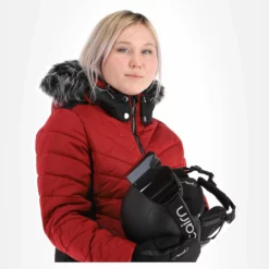 Luhta, Katinen Ski-jas Dames Cranberry Rood -XUEFENG EXTREME OUTFIT luhta katinen aa jas gevoerd dames cranberry rood 22luhta126v1 BI 06
