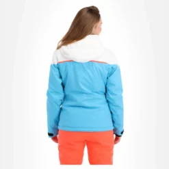 Maier Sports, Coral Flash Ski-jas Dames Cyan Blauw -XUEFENG EXTREME OUTFIT maier sports coral flash ski jas dames cyan blauw AA20mai020a BI 03