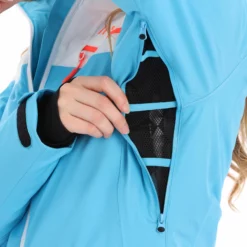 Maier Sports, Coral Flash Ski-jas Dames Cyan Blauw -XUEFENG EXTREME OUTFIT maier sports coral flash ski jas dames cyan blauw AA20mai020a BI 08