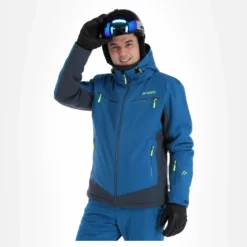 Maier Sports, Fast Motion Ski-jas Heren Graphite Grijs -XUEFENG EXTREME OUTFIT maier sports fast motion aa jas gevoerd heren graphite grijs 22maier104v1 BI 04