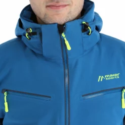 Maier Sports, Fast Motion Ski-jas Heren Graphite Grijs -XUEFENG EXTREME OUTFIT maier sports fast motion aa jas gevoerd heren graphite grijs 22maier104v1 BI 07