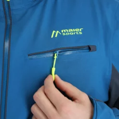 Maier Sports, Fast Motion Ski-jas Heren Graphite Grijs -XUEFENG EXTREME OUTFIT maier sports fast motion aa jas gevoerd heren graphite grijs 22maier104v1 BI 08