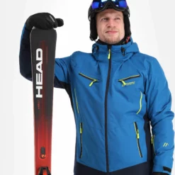 Maier Sports, Nikolai Ski-jas Heren Mary Poppins Blauw -XUEFENG EXTREME OUTFIT maier sports nikolai aa jas gevoerd heren mary poppins blauw 22maier202v2 BI 05 1