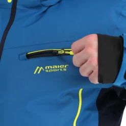 Maier Sports, Nikolai Ski-jas Heren Mary Poppins Blauw -XUEFENG EXTREME OUTFIT maier sports nikolai aa jas gevoerd heren mary poppins blauw 22maier202v2 BI 10