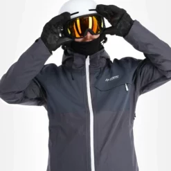 Maier Sports, Timo Ski-jas Heren Graphite Grijs -XUEFENG EXTREME OUTFIT maier sports timo aa jas gevoerd heren graphite grijs 22maier203v1 BI 05