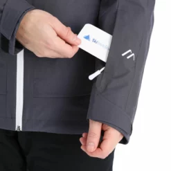 Maier Sports, Timo Ski-jas Heren Graphite Grijs -XUEFENG EXTREME OUTFIT maier sports timo aa jas gevoerd heren graphite grijs 22maier203v1 BI 07