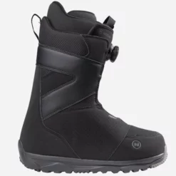 Nidecker Cascade BOA Snowboard Boots Black -XUEFENG EXTREME OUTFIT nidecker cascade boa snowboard boots black side 22099