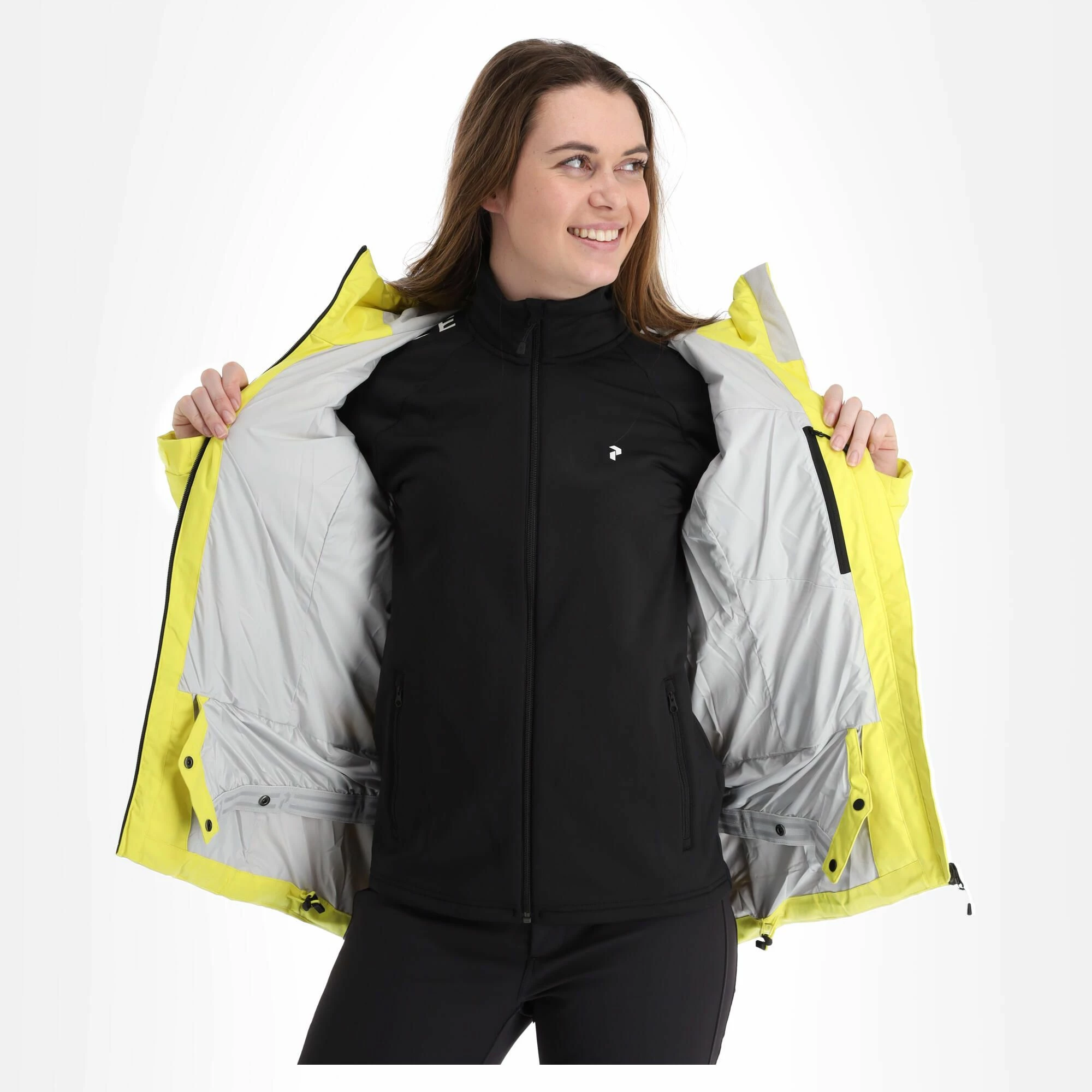 Peak Performance, Frost Ski Jacket Ski-jas Dames Citrine Geel 6 Peak Performance, Frost Ski Jacket Ski-jas Dames Citrine Geel - Afbeelding 4