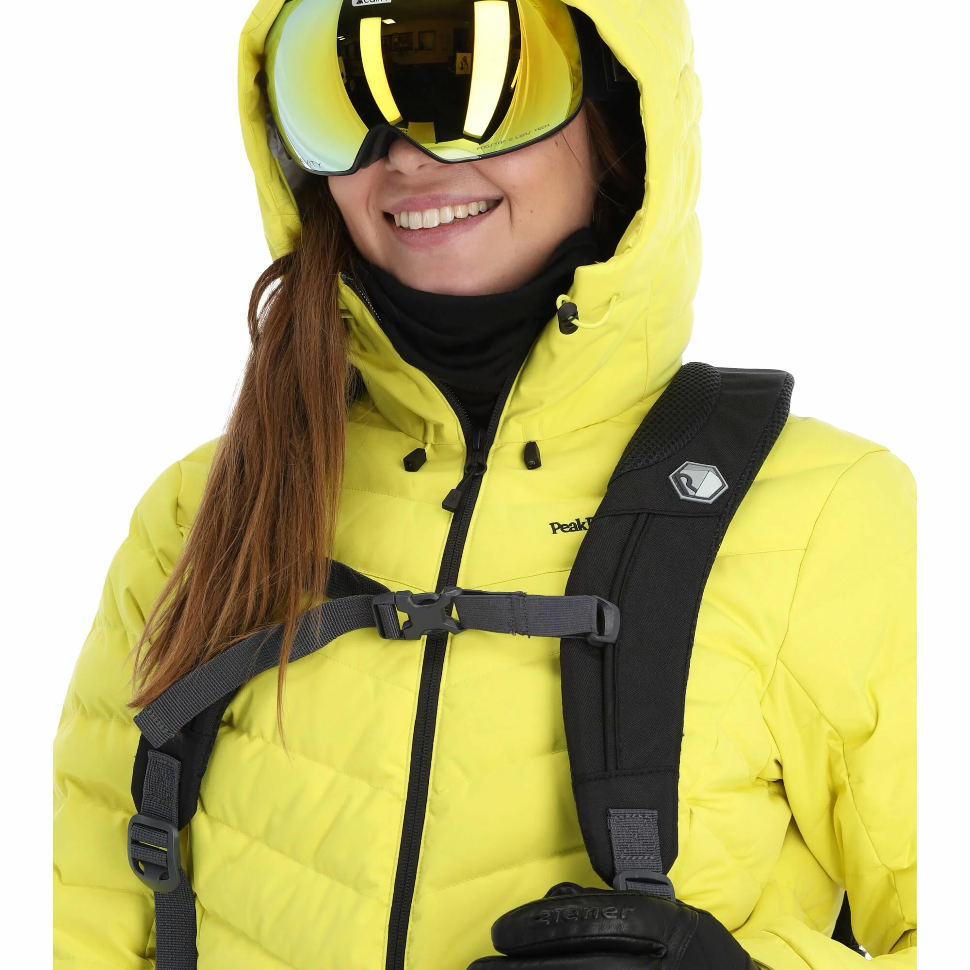 Peak Performance, Frost Ski Jacket Ski-jas Dames Citrine Geel 7 Peak Performance, Frost Ski Jacket Ski-jas Dames Citrine Geel - Afbeelding 5