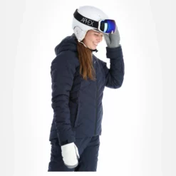 Peak Performance, Frost Ski Jacket Ski-jas Dames Shadow Blauw -XUEFENG EXTREME OUTFIT peak performance frost ski jacket aa jas gevoerd dames shadow AA21pea115b BI 04