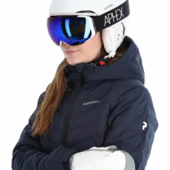 Peak Performance, Frost Ski Jacket Ski-jas Dames Shadow Blauw -XUEFENG EXTREME OUTFIT peak performance frost ski jacket aa jas gevoerd dames shadow AA21pea115b BI 06