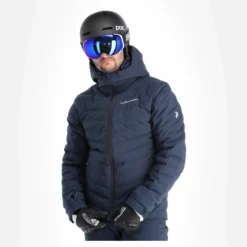 Peak Performance, Frost Ski Jacket Ski-jas Heren Shadow Blauw -XUEFENG EXTREME OUTFIT peak performance frost ski jacket aa jas gevoerd heren shadow AA11pea106b BI 04