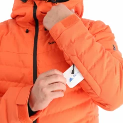 Peak Performance, Frost Ski Jacket Ski-jas Heren Zeal Oranje -XUEFENG EXTREME OUTFIT peak performance frost ski jacket aa jas gevoerd heren zeal oranje AA11pea106e BI 08