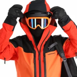 Peak Performance, Gravity Jacket Ski-jas Heren Racing Rood -XUEFENG EXTREME OUTFIT peak performance gravity jacket aa jas gevoerd heren racing rood AA11pea101b BI 06