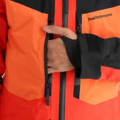 Peak Performance, Gravity Jacket Ski-jas Heren Racing Rood -XUEFENG EXTREME OUTFIT peak performance gravity jacket aa jas gevoerd heren racing rood AA11pea101b BI 13